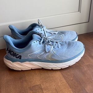 Hoka Warahi 5 Light Blue Athletic Shoes